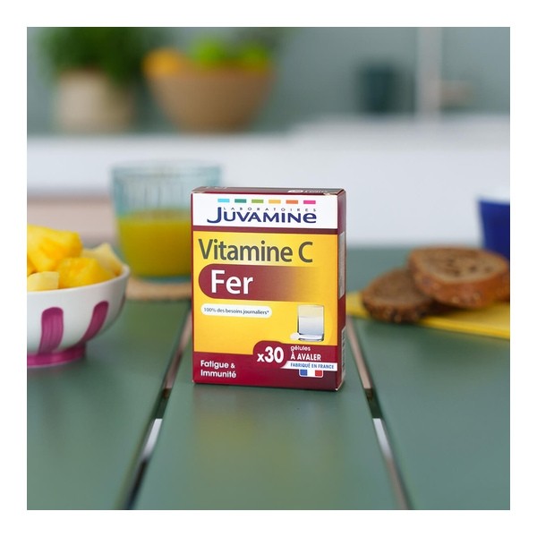 Juvamine Fer + vitamine C gélule