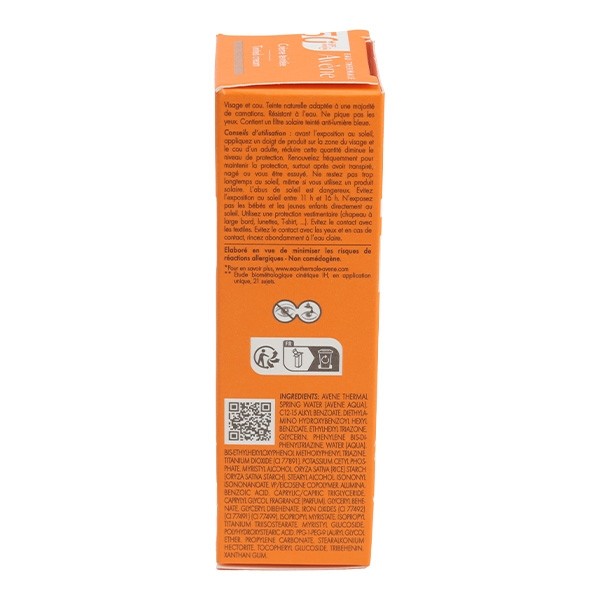 Avène crème solaire teintée SPF 50+