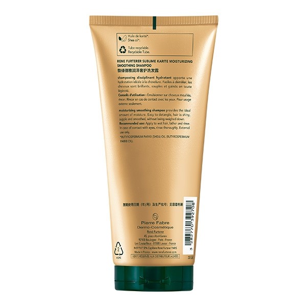 René Furterer Sublime Karité Shampooing disciplinant hydratant