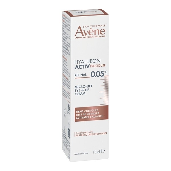 Avène Hyaluron Activ Procedure Crème Micro lift yeux et lèvres