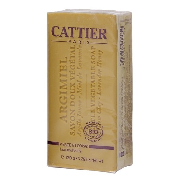 Cattier Savon doux végétal Argimiel bio