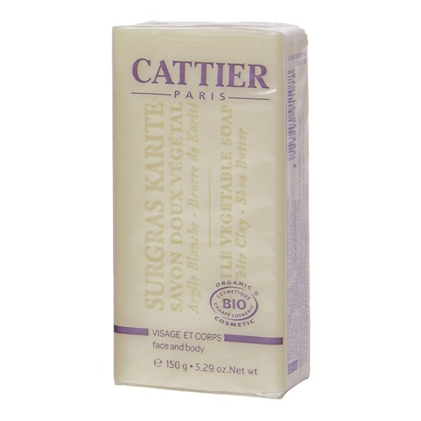 Cattier Savon doux végétal surgras karité