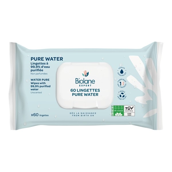 Biolane Expert lingettes Pure Water