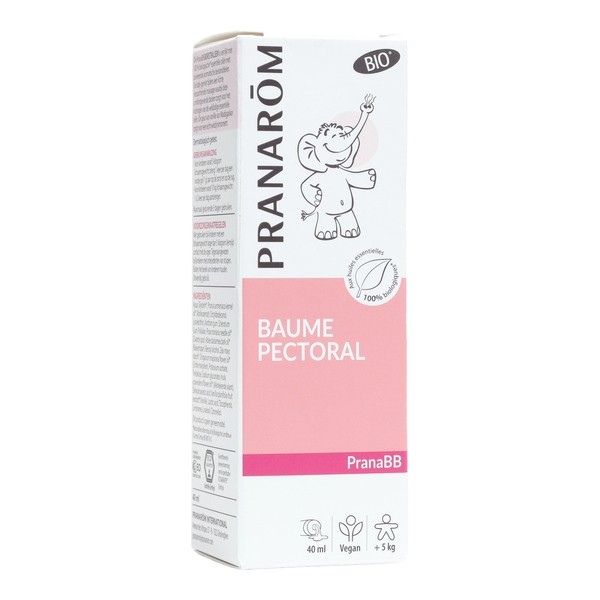 Pranarom PranaBB Baume pectoral Bio