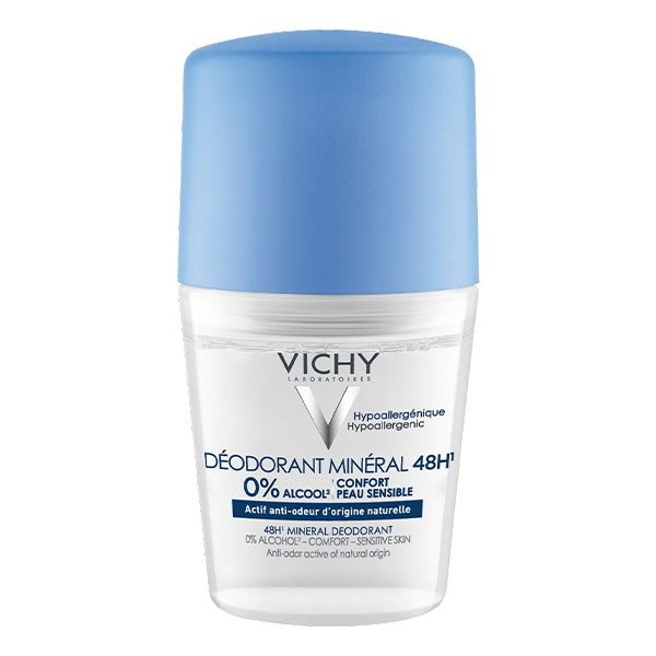 Vichy déodorant Minéral 48h roll on