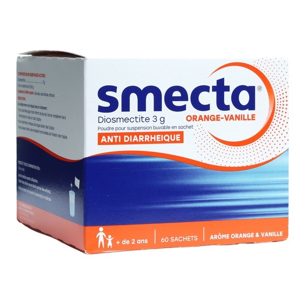 Smecta sachet Orange Vanille