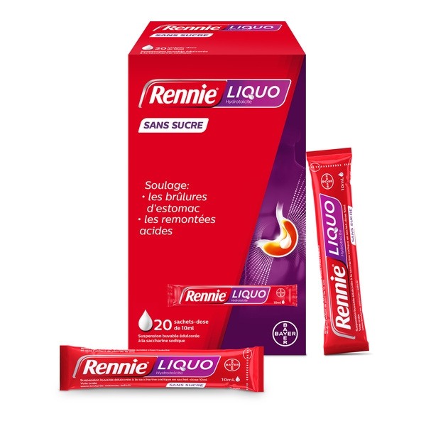 RennieLiquo sans sucre sticks