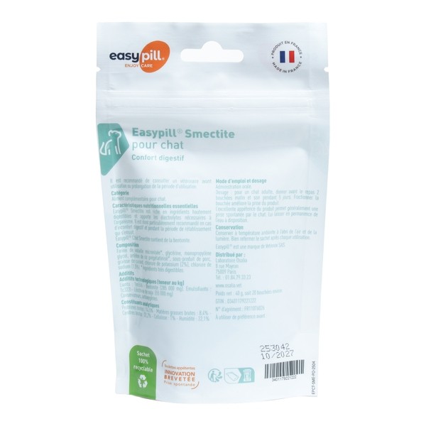 Easypill Smectite chat