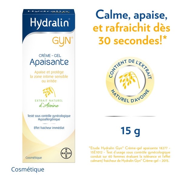 Hydralin Gyn crème-gel apaisante