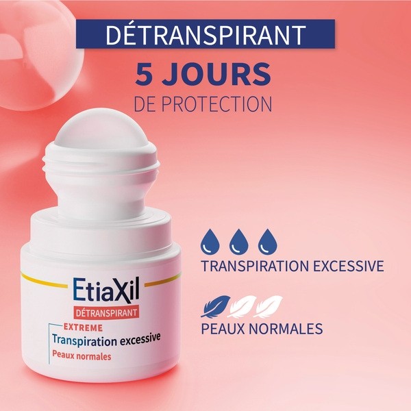 Etiaxil Aisselles détranspirant peaux normales