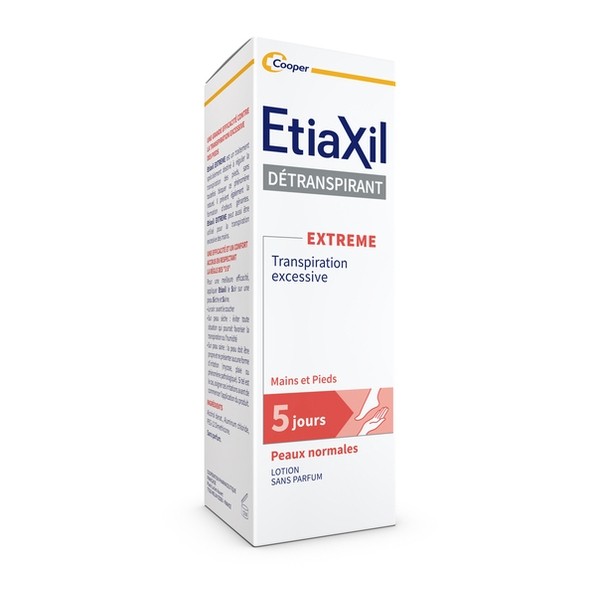 Etiaxil Pieds détranspirant Extreme peaux normales lotion