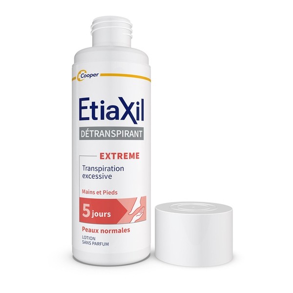 Etiaxil Pieds détranspirant Extreme peaux normales lotion
