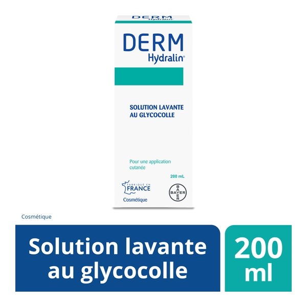 Derm Hydralin solution lavante au glycocolle