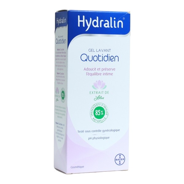 Hydralin Quotidien gel lavant intime
