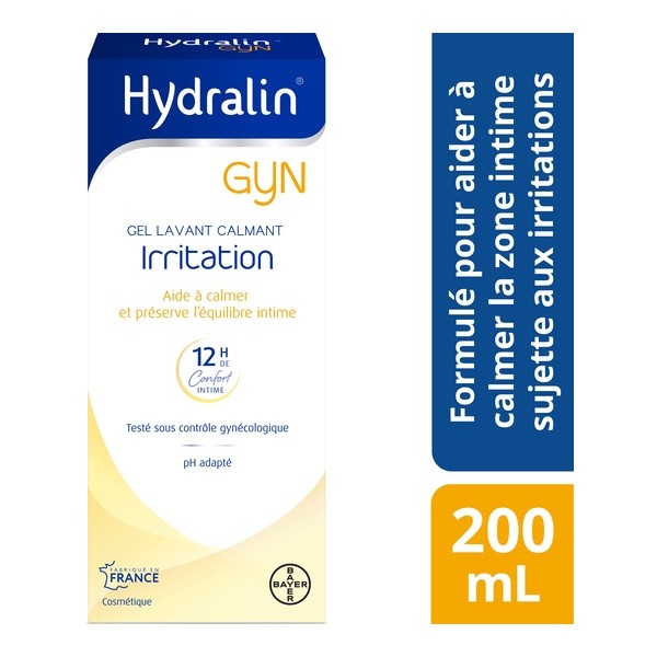 Hydralin Gyn Irritation Gel Lavant Calmant