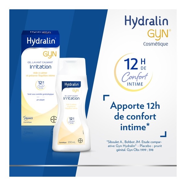 Hydralin Gyn Irritation Gel Lavant Calmant
