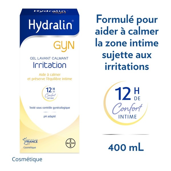 Hydralin Gyn Irritation Gel Lavant Calmant