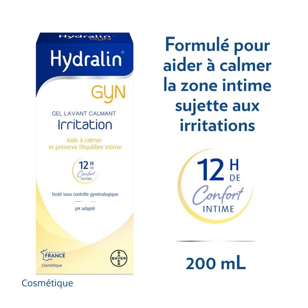 Hydralin gyn irritation + hydralin quotidien