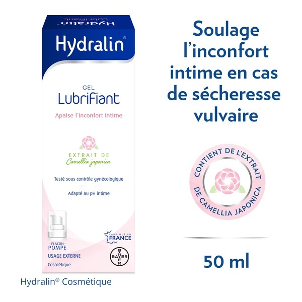 Hydralin gel lubrifiant hydratant