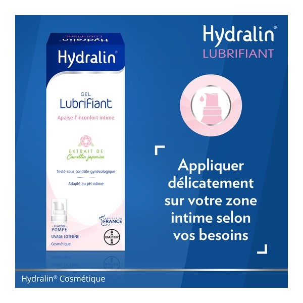 Hydralin gel lubrifiant hydratant