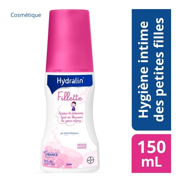 Hydralin Fillette mousse lavante intime