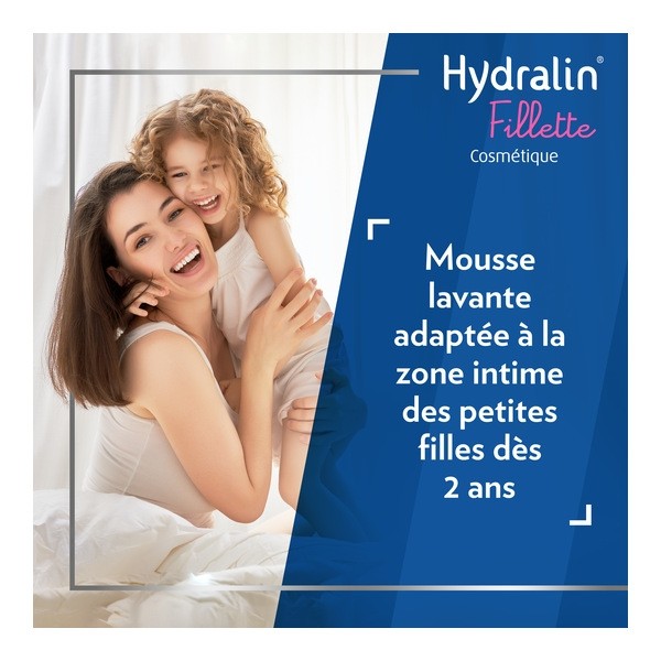 Hydralin Fillette mousse lavante intime