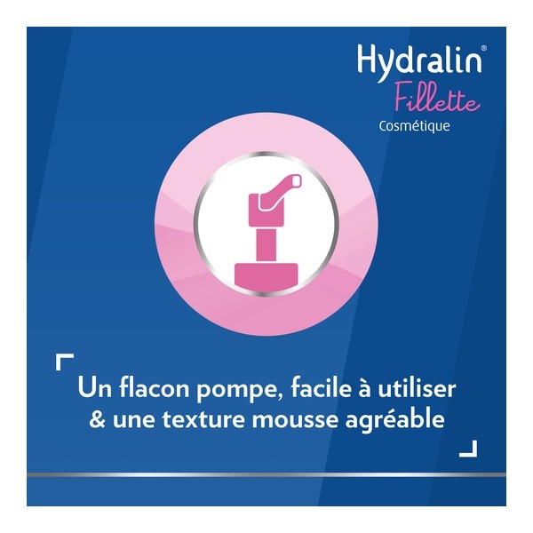 Hydralin Fillette mousse lavante intime