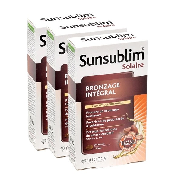 Sunsublim bronzage intégral capsules
