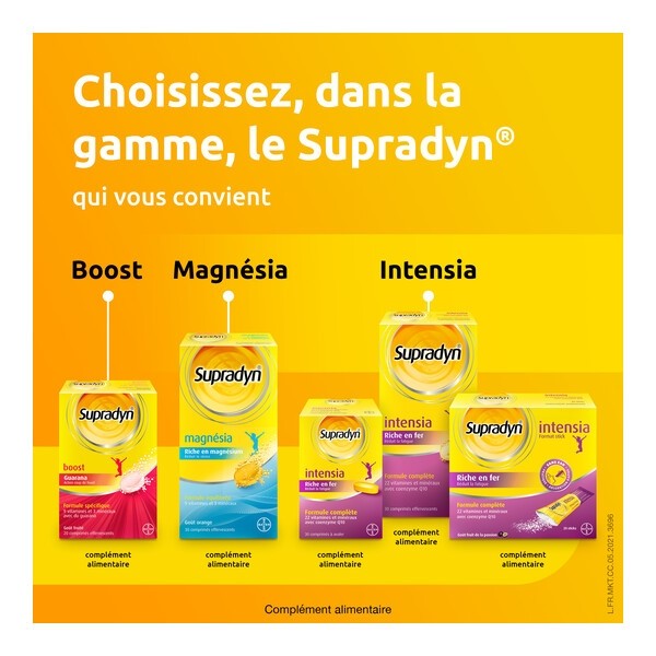 Supradyn Boost comprimés effervescents