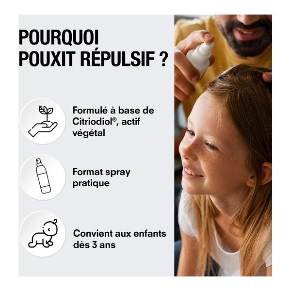 Pouxit Répulsif spray