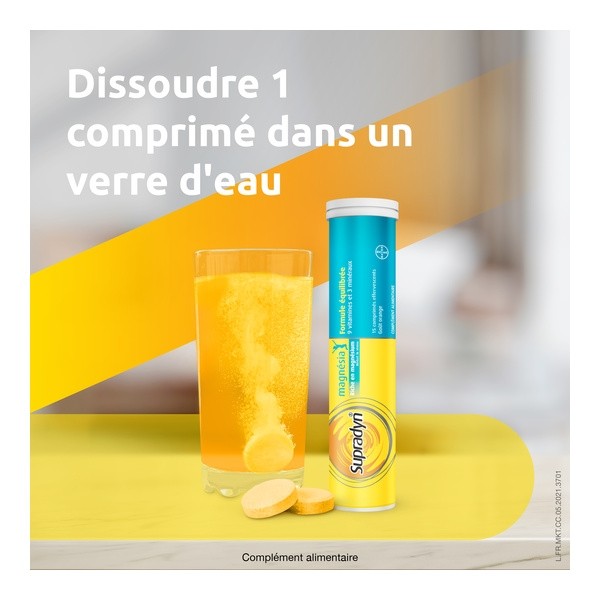 Supradyn Magnésia comprimés effervescents