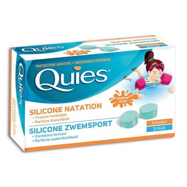 Quies Protection Auditive silicone natation