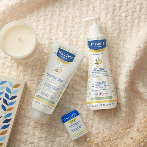 Mustela gel lavant nourrissant au cold cream