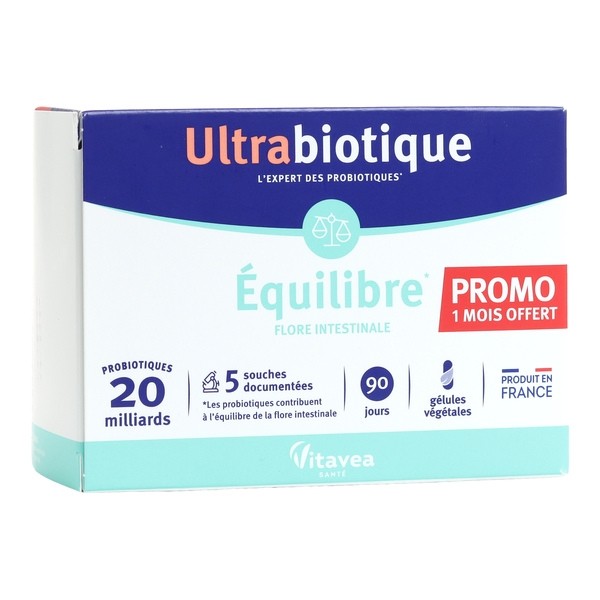 Vitavea Ultrabiotique Équilibre Flore intestinale gélules