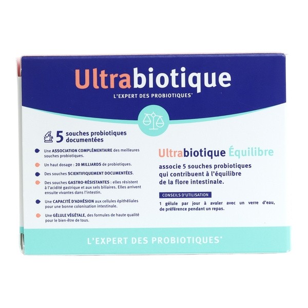Vitavea Ultrabiotique Équilibre Flore intestinale gélules