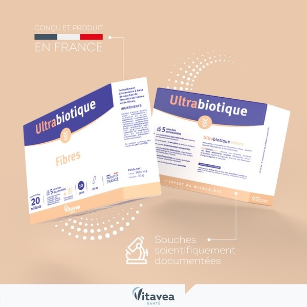 Ultrabiotique fibres poudre sticks