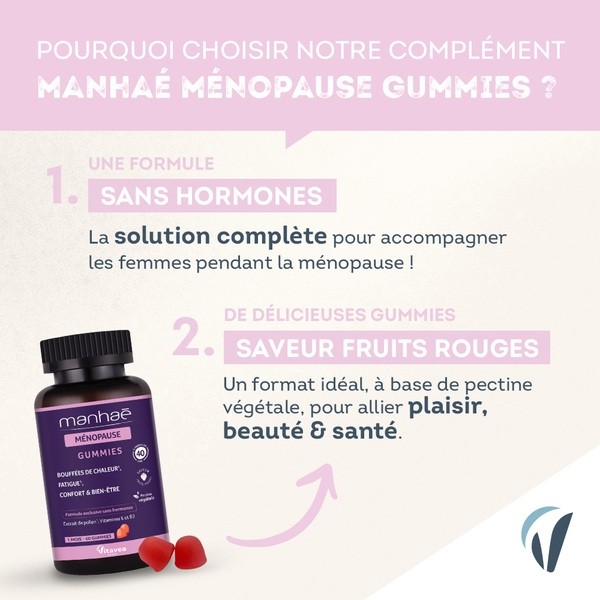 Manhaé Ménopause Gummies