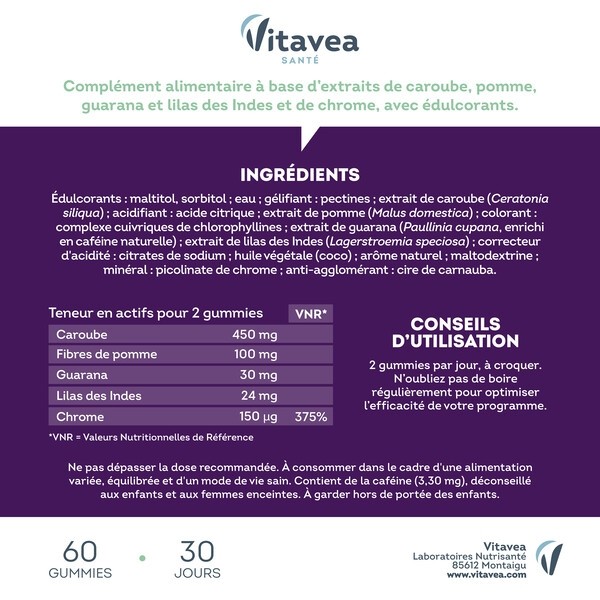 Manhaé Coupe faim gummies