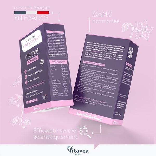 Manhaé ménopause capsules