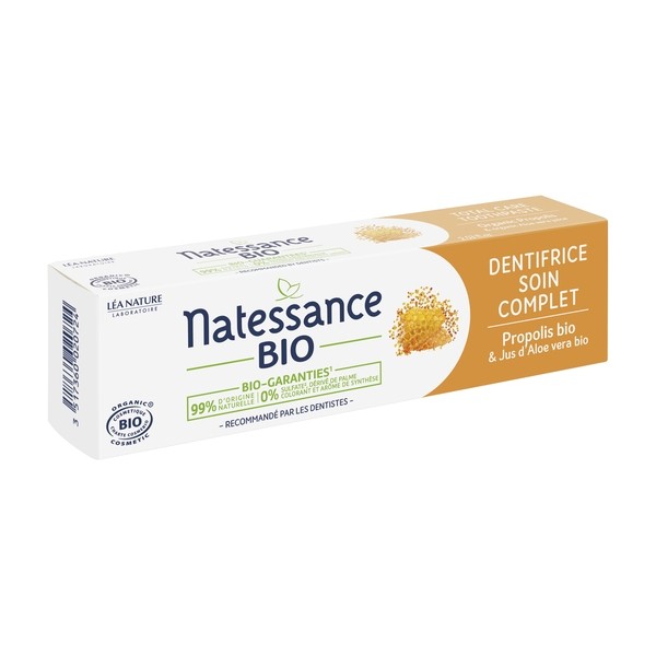 Natessance dentifrice soin complet Bio