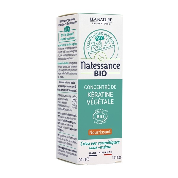 Natessance concentré de kératine végétale bio