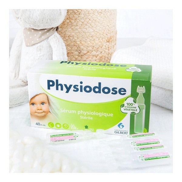 Gilbert Physiodose unidoses en plastique d'origine végétale