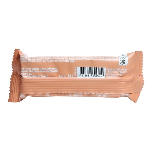 Eafit barre protéinée pêche yaourt
