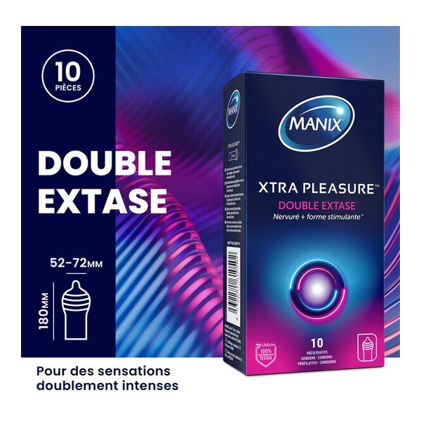 Manix Xtra Pleasure préservatifs