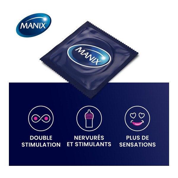 Manix Xtra Pleasure préservatifs