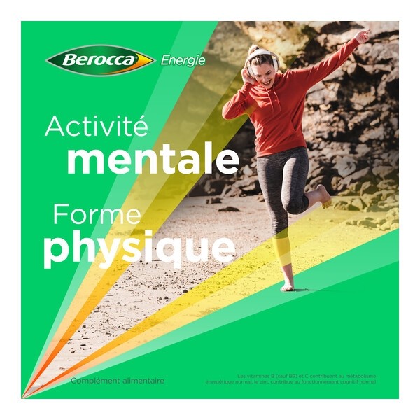 Berocca Energie goût cassis comprimés effervescents