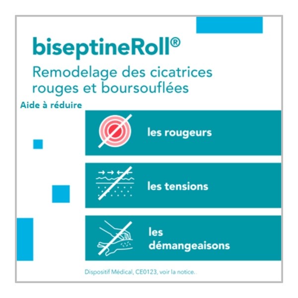 Biseptine Roll cicatrices