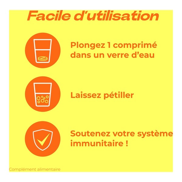 Berocca Immunité Flash comprimés effervescents