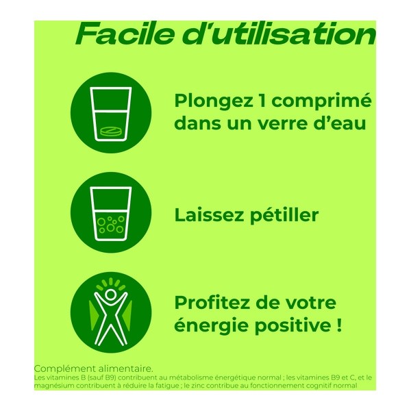 Berocca Energie effervescent goût Orange