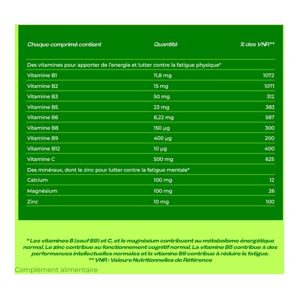 Berocca Energie effervescent goût Orange